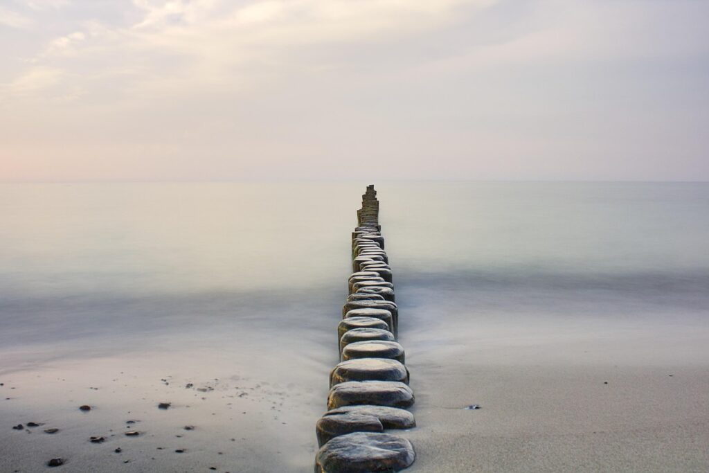 groyne, baltic sea, stones, outdoors, pattern, pattern, pattern, pattern, pattern, pattern